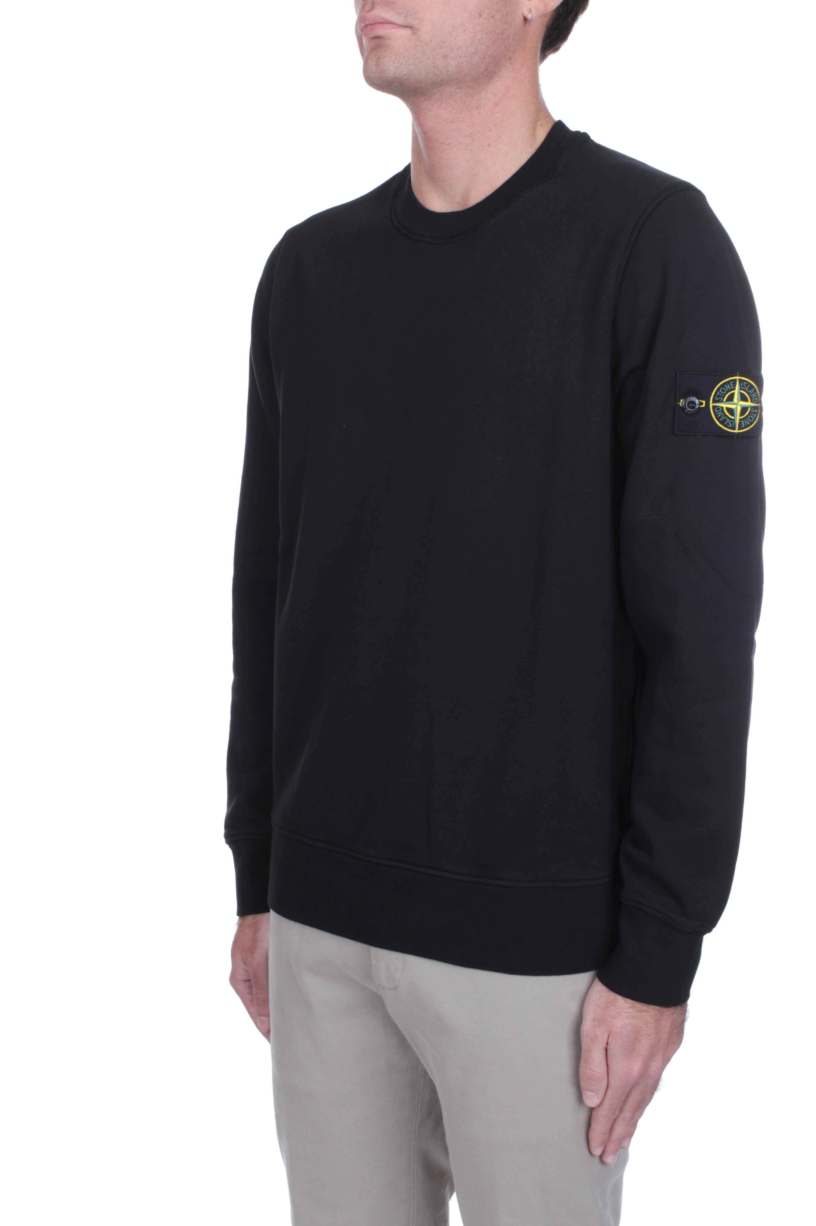 FELPE Nero Stone Island