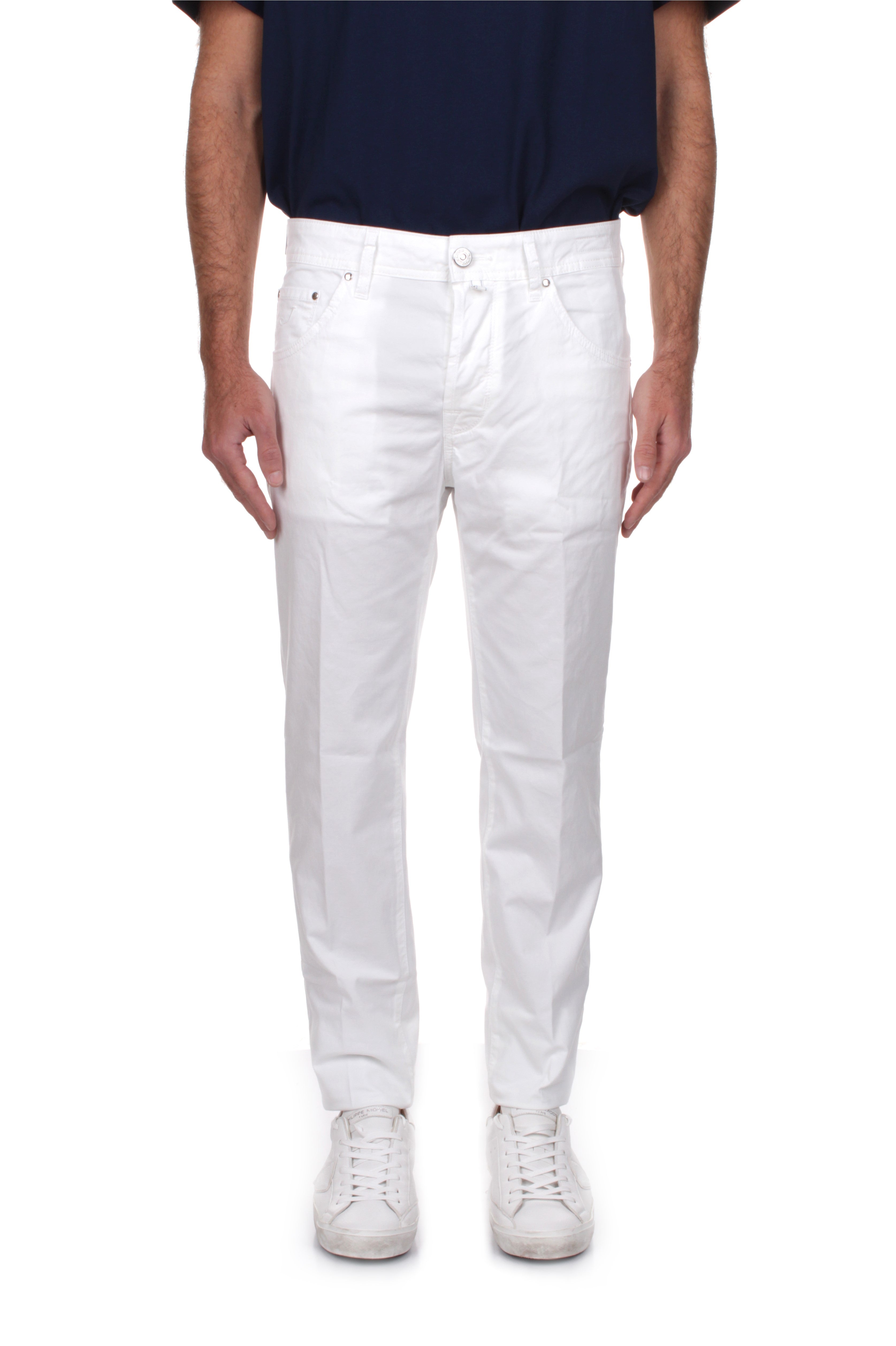 PANTALONI Bianco Jacob Cohen