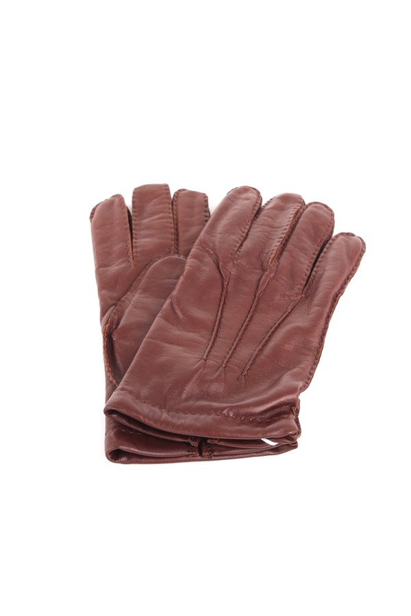 Mario Portolano Gloves Leather jackets Man 101/B HAVANA 0 