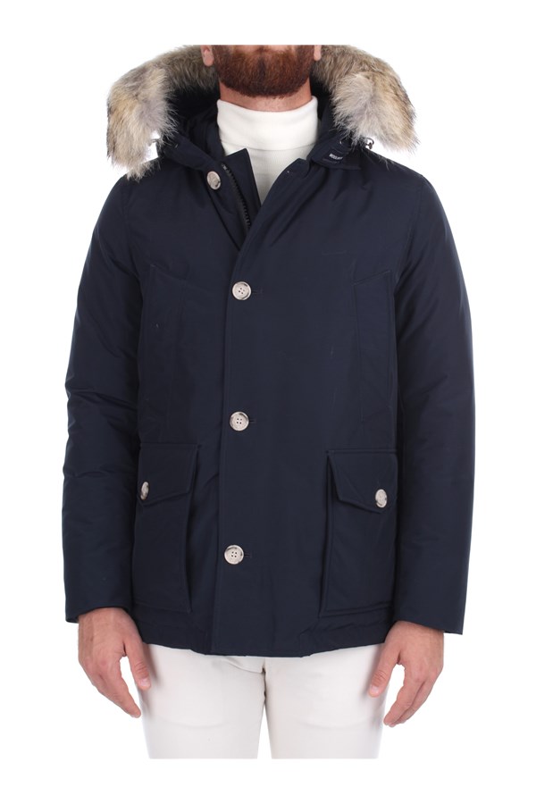 Woolrich Quilted jackets Blue