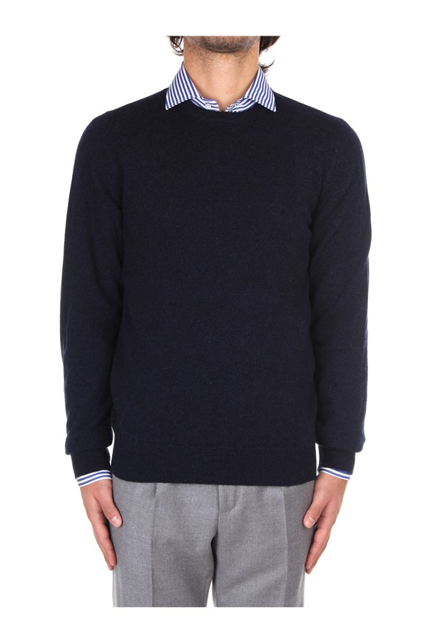 Fedeli Cashmere Knitwear Crewneck sweaters Man 5UI07001 BORDER 0 