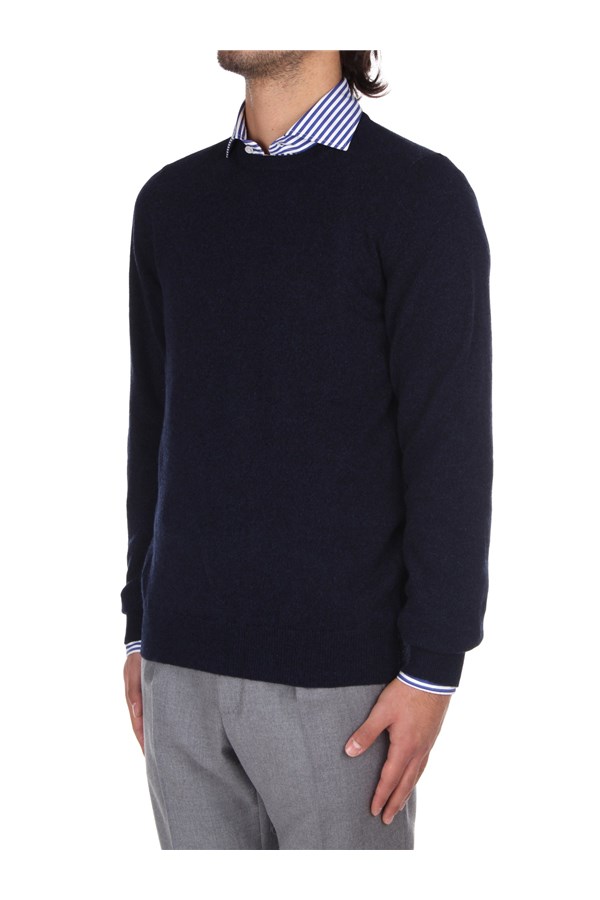 Fedeli Cashmere Knitwear Crewneck sweaters Man 5UI07001 BORDER 1 