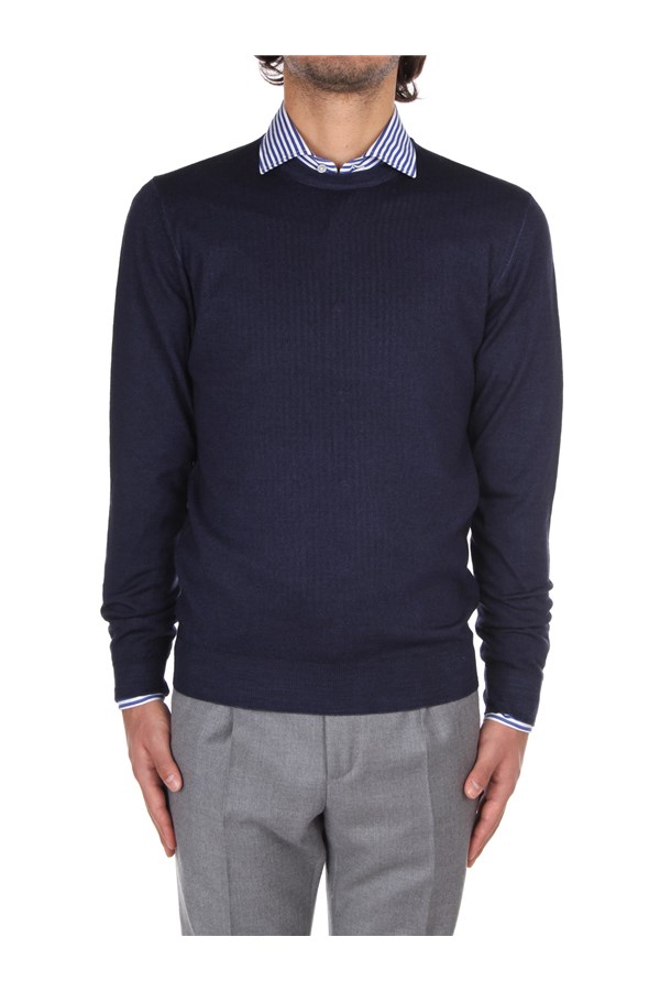 Fedeli Cashmere Knitwear Crewneck sweaters Man 5UIF7023 3 0 
