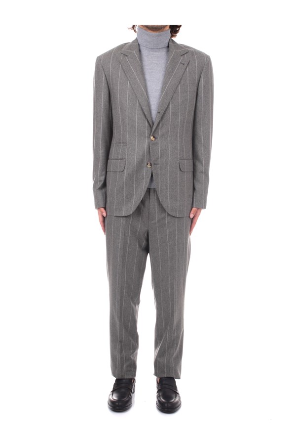 Brunello Cucinelli Suits Single -breasted Man MY4077BTZ C2613 0 