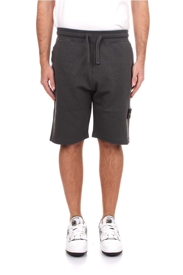 Stone Island Shorts Sweat shorts Man 801563460 V0165 0 