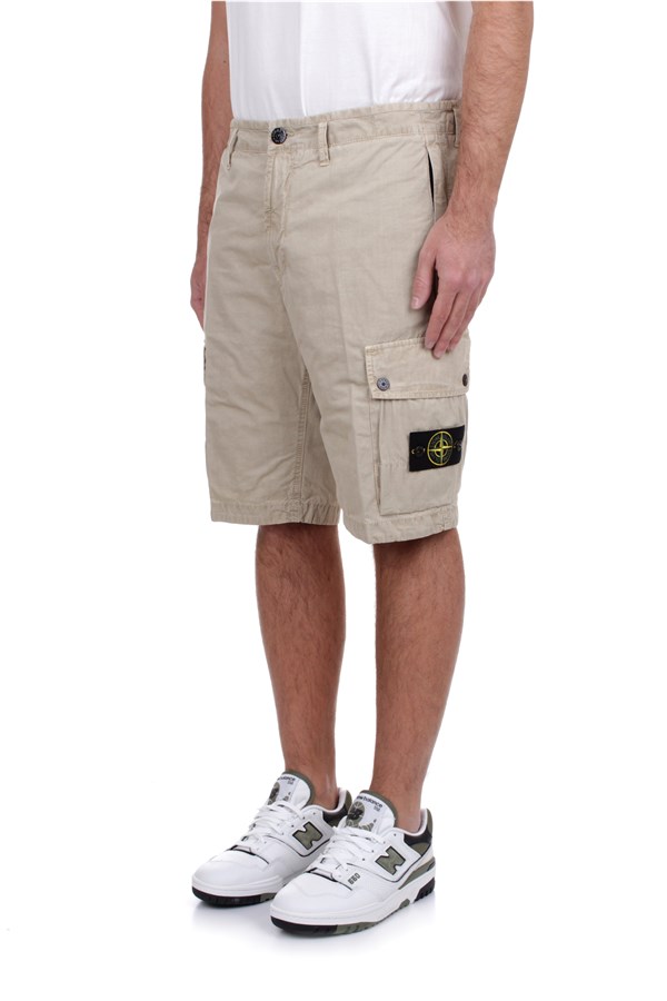 Stone Island Shorts Cargo pants Man 8015L11WA V0195 1 
