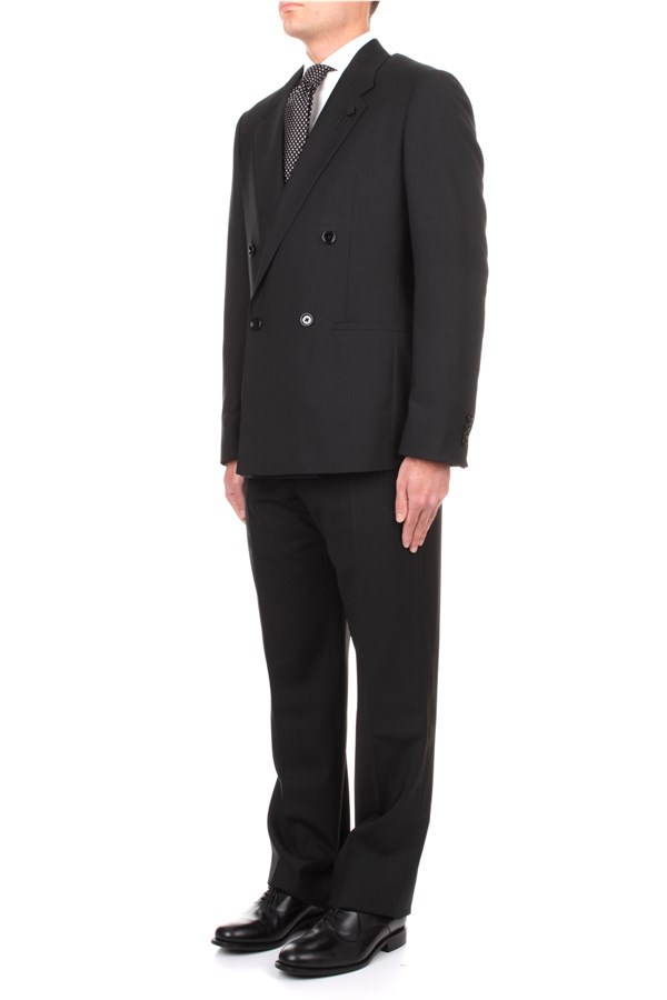 Lardini Suits Double-breasted blazers Man EQ7756E EQSK62402 999 1 